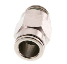 10mm x G1/4'' Steckverschraubung mit Außengewinde Messing FKM [2 Stück]