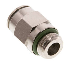 10mm x G1/4'' Steckverschraubung mit Außengewinde Messing FKM [2 Stück]