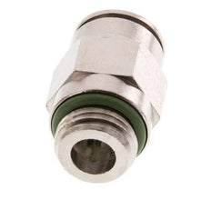 10mm x G1/4'' Steckverschraubung mit Außengewinde Messing FKM [2 Stück]