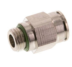12mm x G1/4'' Push-in Fitting with Male Threads Brass FKM [2 Pieces]