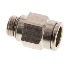 12mm x G1/4'' Steckverschraubung mit Außengewinde Messing FKM [2 Stück]