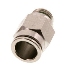 12mm x G1/4'' Steckverschraubung mit Außengewinde Messing FKM [2 Stück]