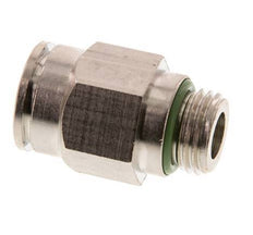 12mm x G1/4'' Steckverschraubung mit Außengewinde Messing FKM [2 Stück]
