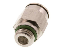 12mm x G1/4'' Steckverschraubung mit Außengewinde Messing FKM [2 Stück]