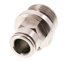 8mm x G3/8'' Push-in Fitting with Male Threads Brass FKM [2 Pieces]