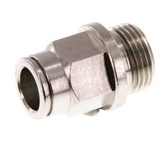 10mm x G3/8'' Steckverschraubung mit Außengewinde Messing FKM [2 Stück]