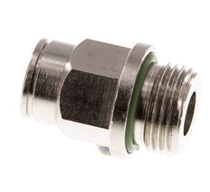 10mm x G3/8'' Push-in Fitting with Male Threads Brass FKM [2 Pieces]