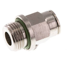 10mm x G3/8'' Steckverschraubung mit Außengewinde Messing FKM [2 Stück]