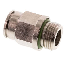 12mm x G3/8'' Steckverschraubung mit Außengewinde Messing FKM [2 Stück]