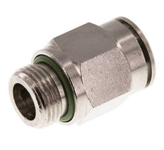 14mm x G3/8'' Steckverschraubung mit Außengewinde Messing FKM