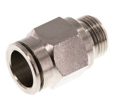14mm x G3/8'' Steckverschraubung mit Außengewinde Messing FKM