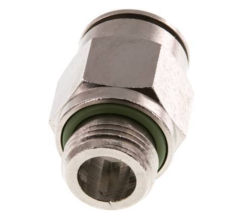 14mm x G3/8'' Steckverschraubung mit Außengewinde Messing FKM