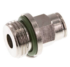 10mm x G1/2'' Push-in Fitting with Male Threads Brass FKM