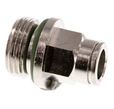 10mm x G1/2'' Push-in Fitting with Male Threads Brass FKM