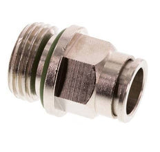 12mm x G1/2'' Steckverschraubung mit Außengewinde Messing FKM [2 Stück]