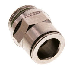 14mm x G1/2'' Steckverschraubung mit Außengewinde Messing FKM