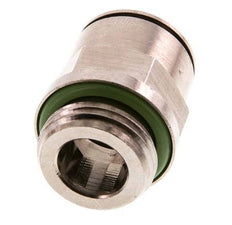14mm x G1/2'' Steckverschraubung mit Außengewinde Messing FKM