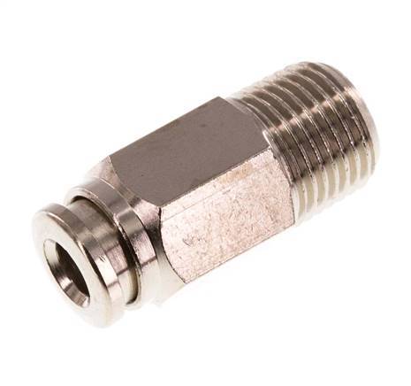 4mm x R1/8'' Push-in Fitting with Male Threads Brass NBR [5 Pieces]