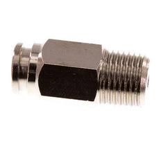 4mm x R1/8'' Steckverschraubung mit Außengewinde Messing NBR [5 Stück]