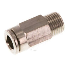 6mm x R1/8'' Steckverschraubung mit Außengewinde Messing NBR [5 Stück]
