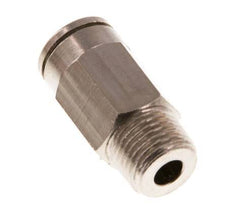 6mm x R1/8'' Push-in Fitting with Male Threads Brass NBR [5 Pieces]