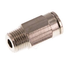 6mm x R1/8'' Steckverschraubung mit Außengewinde Messing NBR [5 Stück]
