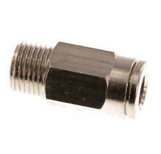 6mm x R1/8'' Steckverschraubung mit Außengewinde Messing NBR [5 Stück]