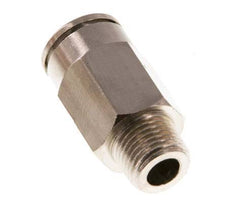 8mm x R1/8'' Steckverschraubung mit Außengewinde Messing NBR [5 Stück]