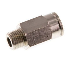8mm x R1/8'' Steckverschraubung mit Außengewinde Messing NBR [5 Stück]