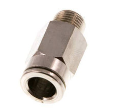 8mm x R1/8'' Steckverschraubung mit Außengewinde Messing NBR [5 Stück]