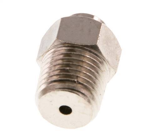 4mm x R1/4'' Steckverschraubung mit Außengewinde Messing NBR [2 Stück]