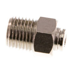 4mm x R1/4'' Steckverschraubung mit Außengewinde Messing NBR [2 Stück]
