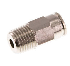 8mm x R1/4'' Steckverschraubung mit Außengewinde Messing NBR [2 Stück]