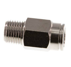 10mm x R1/4'' Push-in Fitting with Male Threads Brass NBR [2 Pieces]