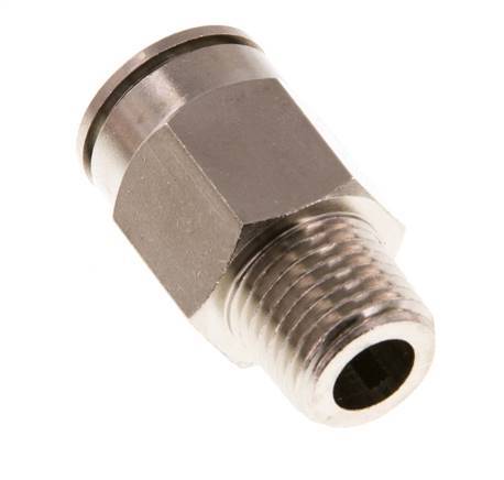 12mm x R1/4'' Steckverschraubung mit Außengewinde Messing NBR [2 Stück]