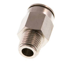 12mm x R1/4'' Steckverschraubung mit Außengewinde Messing NBR [2 Stück]