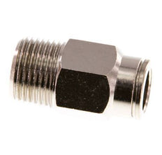 10mm x R3/8'' Steckverschraubung mit Außengewinde Messing NBR [2 Stück]