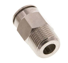 12mm x R3/8'' Steckverschraubung mit Außengewinde Messing NBR [2 Stück]
