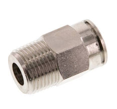 12mm x R3/8'' Steckverschraubung mit Außengewinde Messing NBR [2 Stück]