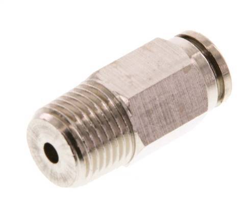 4mm x R1/8'' Steckverschraubung mit Außengewinde Messing FKM [5 Stück]