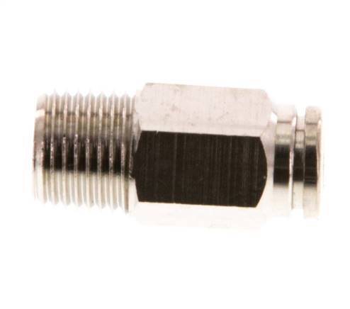 4mm x R1/8'' Steckverschraubung mit Außengewinde Messing FKM [5 Stück]