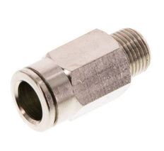 8mm x R1/8'' Steckverschraubung mit Außengewinde Messing FKM [2 Stück]