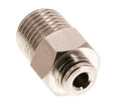4mm x R1/4'' Push-in Fitting with Male Threads Brass FKM [2 Pieces]