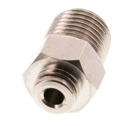 4mm x R1/4'' Steckverschraubung mit Außengewinde Messing FKM [2 Stück]