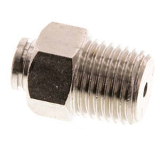 4mm x R1/4'' Steckverschraubung mit Außengewinde Messing FKM [2 Stück]