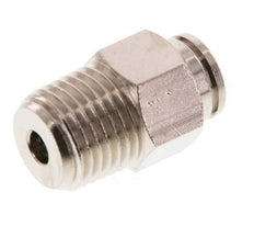 6mm x R1/4'' Steckverschraubung mit Außengewinde Messing FKM [2 Stück]