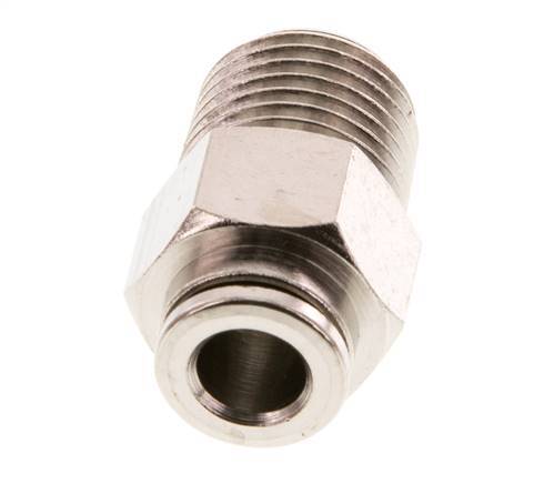 6mm x R1/4'' Steckverschraubung mit Außengewinde Messing FKM [2 Stück]