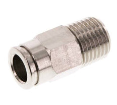 8mm x R1/4'' Steckverschraubung mit Außengewinde Messing FKM [2 Stück]