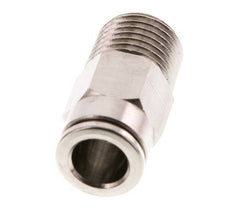 8mm x R1/4'' Steckverschraubung mit Außengewinde Messing FKM [2 Stück]