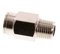 10mm x R1/4'' Steckverschraubung mit Außengewinde Messing FKM [2 Stück]